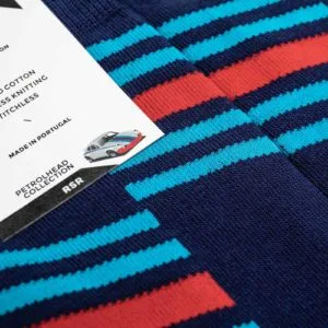 Motorsport fans and car enthusiasts racing socks with car patterns