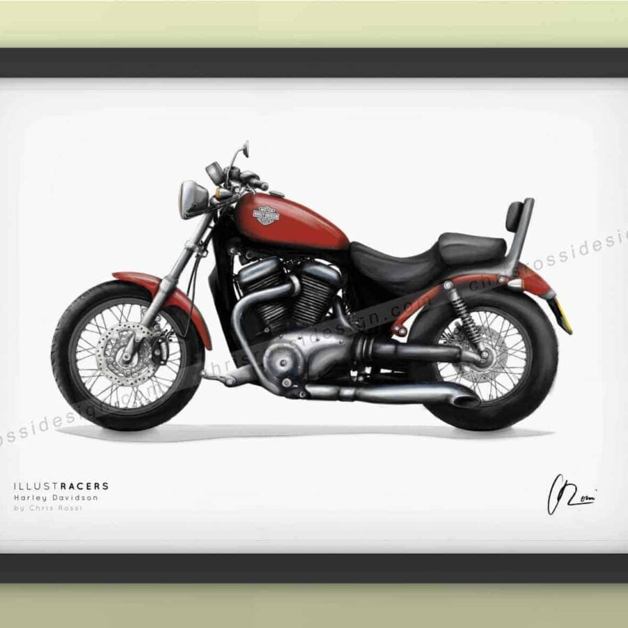 Harley Davidson MotoGP Art