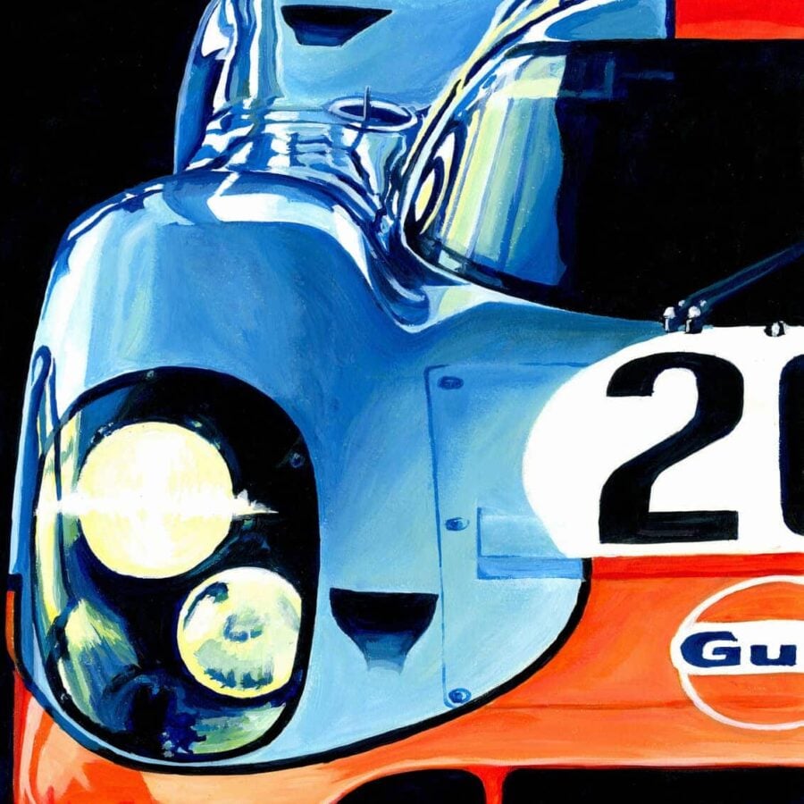 Porsche 917K Le Mans 1970 by Alex Stutchbury WEC & Le Mans Memorabilia