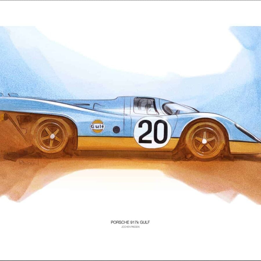 PORSCHE 917K GULF Vintage Racing