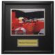 Michael Schumacher Ferrari Framed Autographed Signed Photo
