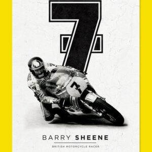 Barry Sheene British Motorcycle Racer Moto GP Poster Motorbike Road Racer by Pit Lane Prints