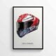 Marc Marquez 2019 MM93 Helmet Moto GP Motorcycle Poster Motorbike Poster