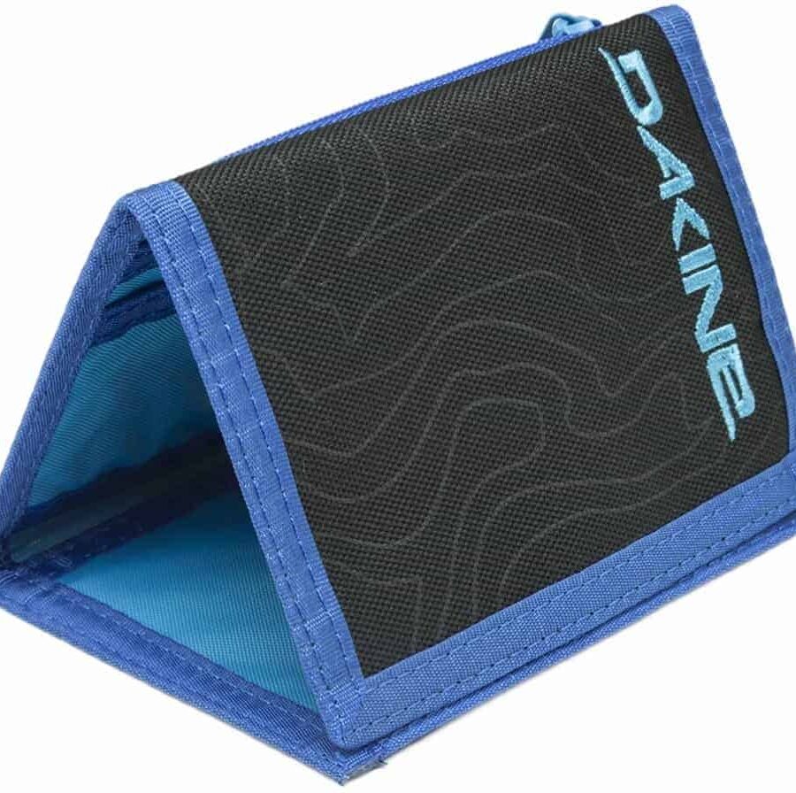 WALLET Dakine Glacier Fabric Zipped Purse Ripper Coins Notes Cards Identity MotoGP Clothing & Merchandise