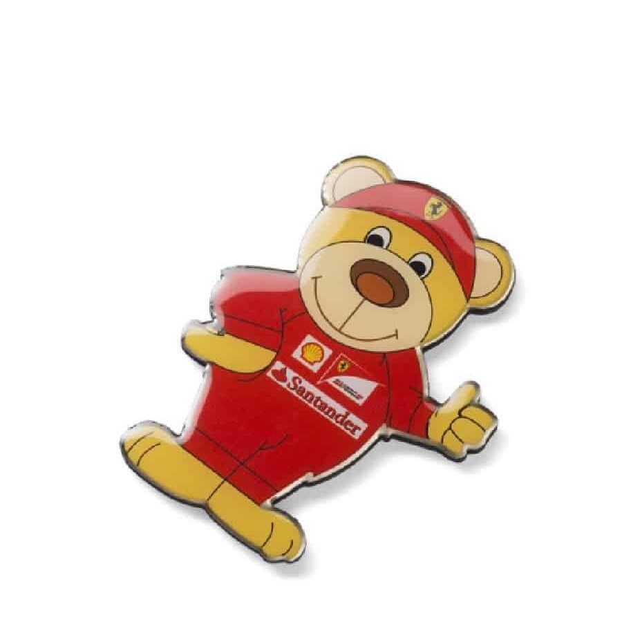 MAGNET Scuderia Ferrari Teddy Bear kids Formula One F1 Team TeddyBear Gift Formula 1 Memorabilia