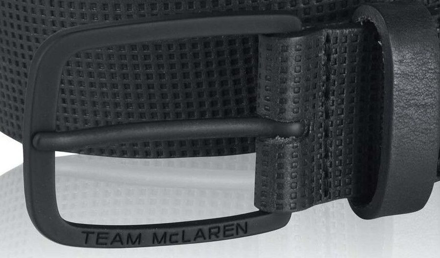 BELT Team McLaren Formula One 1 F1 Premium Official Merchandise Black Formula 1 Memorabilia