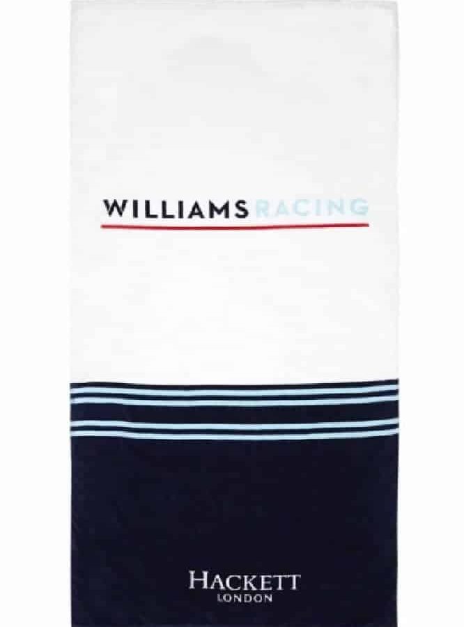 TOWEL Beach Bath Williams Hackett London Formula One Team 1 F1 183 x 96 cms F1 Official Merchandise