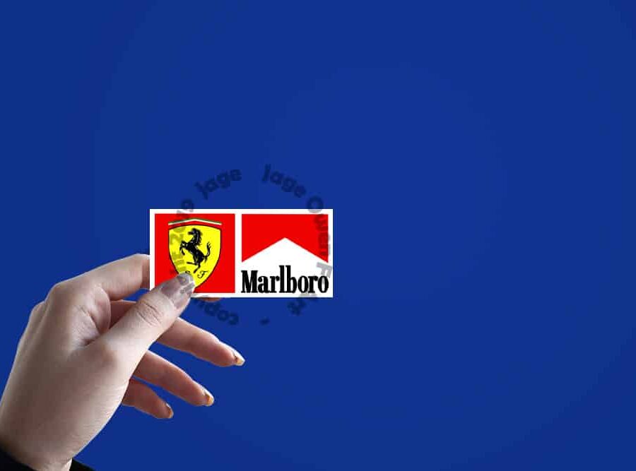 Ferrari Marlboro 2000's F1 Sticker - Scuderia GP F1 Stickers & Decals
