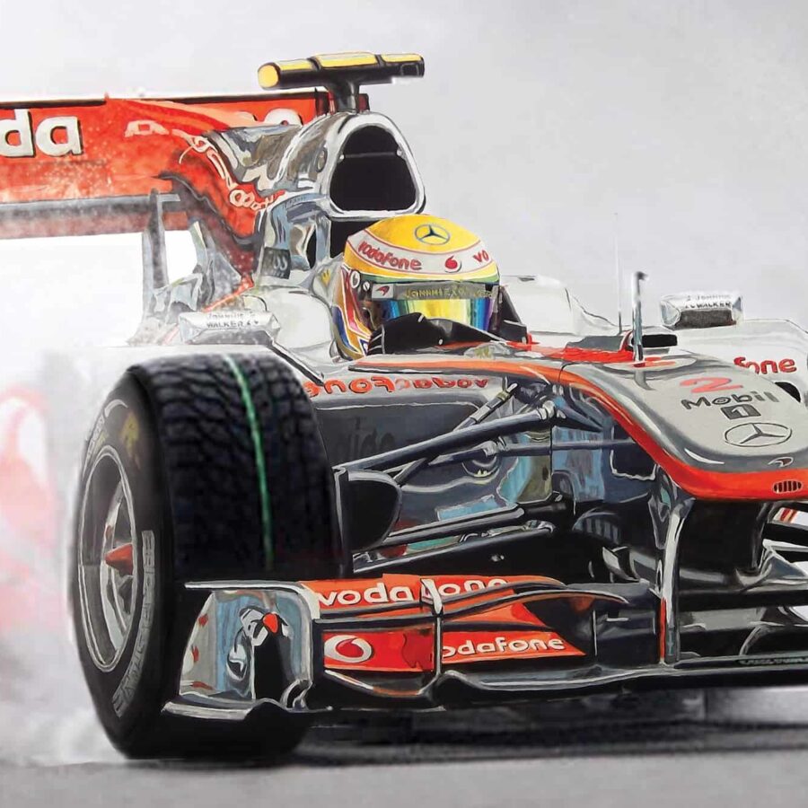 Lewis Hamilton Limited Edition F1 Art Print F1 Art