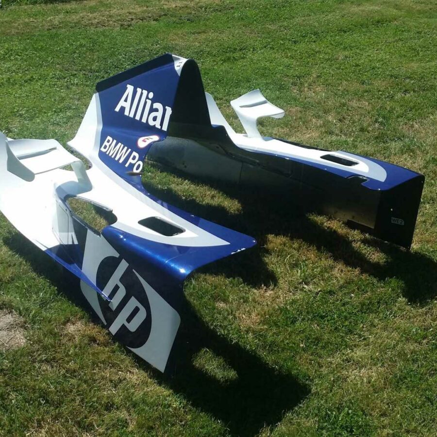 Williams FW25 Montoya rear clamshell Formula 1 Memorabilia