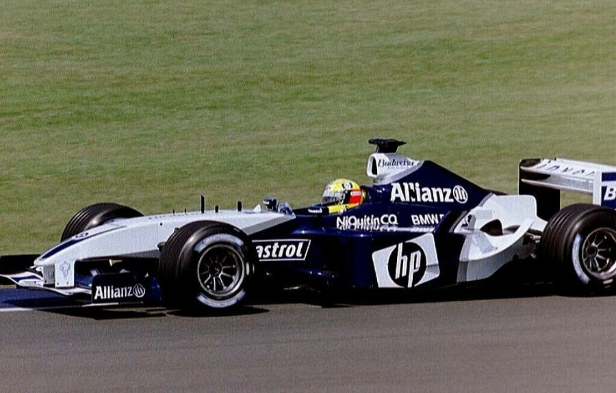 Williams FW25 Montoya rear clamshell Formula 1 Memorabilia