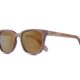 Smile Gun Metal Gold - Luxury Racing Sunglasses - Wooden F1 Sunglasses