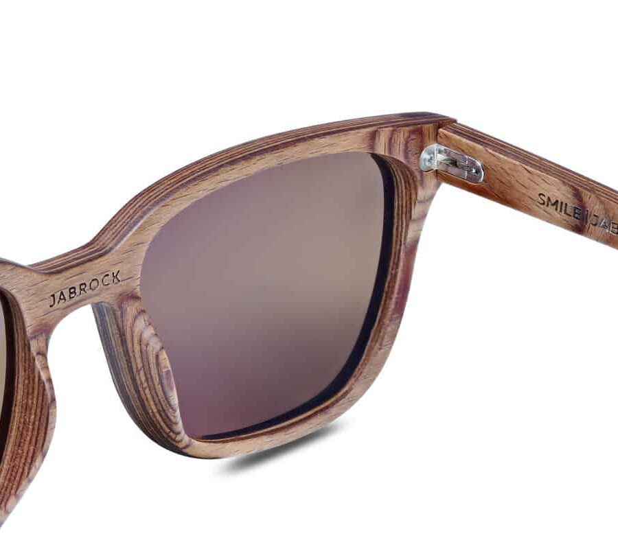 Smile Gun Metal Gold - Luxury Racing Sunglasses - Wooden F1 Sunglasses Automotive