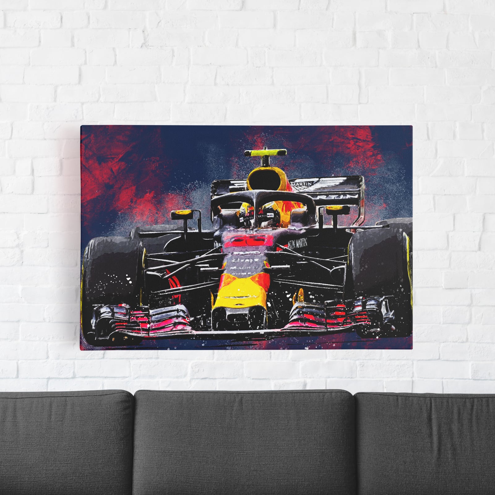 Max Verstappen F1 Canvas | GPBox