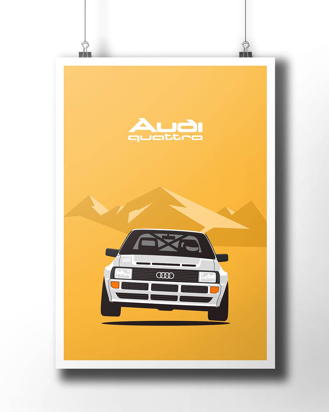 Audi sport quattro Poster