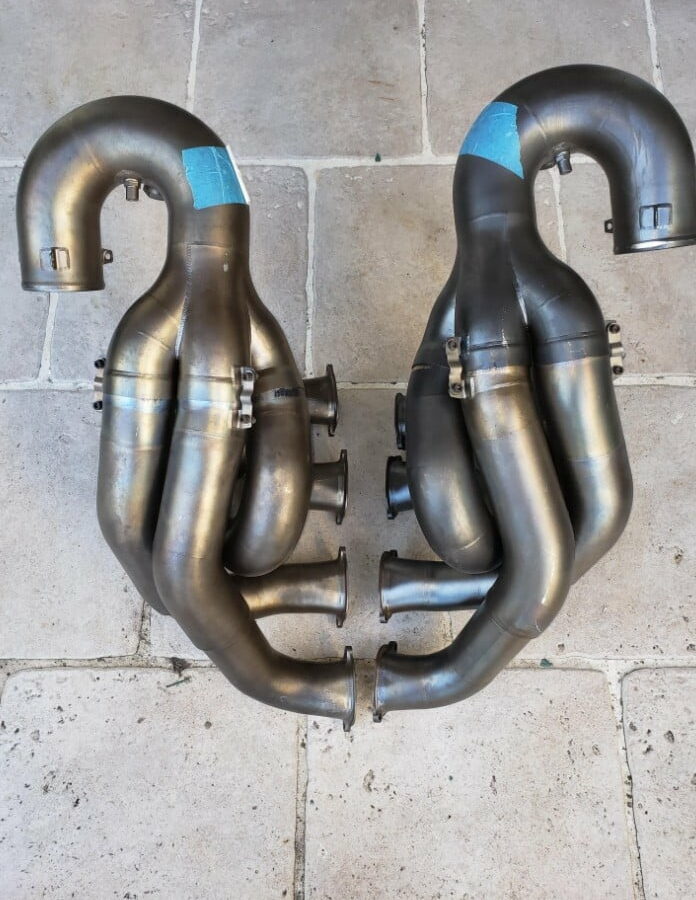 NOW SOLD - Red Bull RB7 world championship winning left and right exhaust F1 Car Parts
