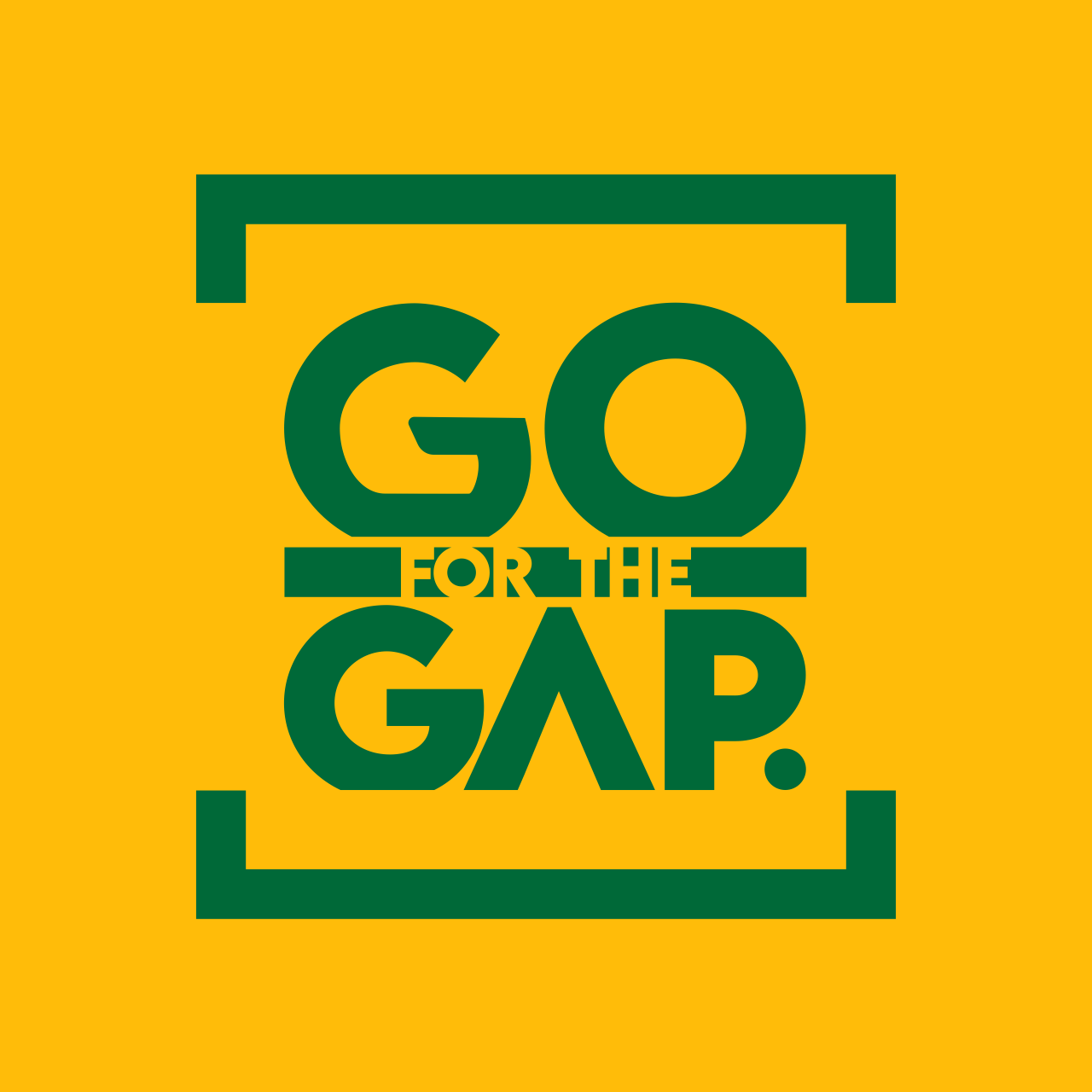 Logo Go for the Gap shop