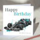 Mercedes Formula One F1 Birthday Card