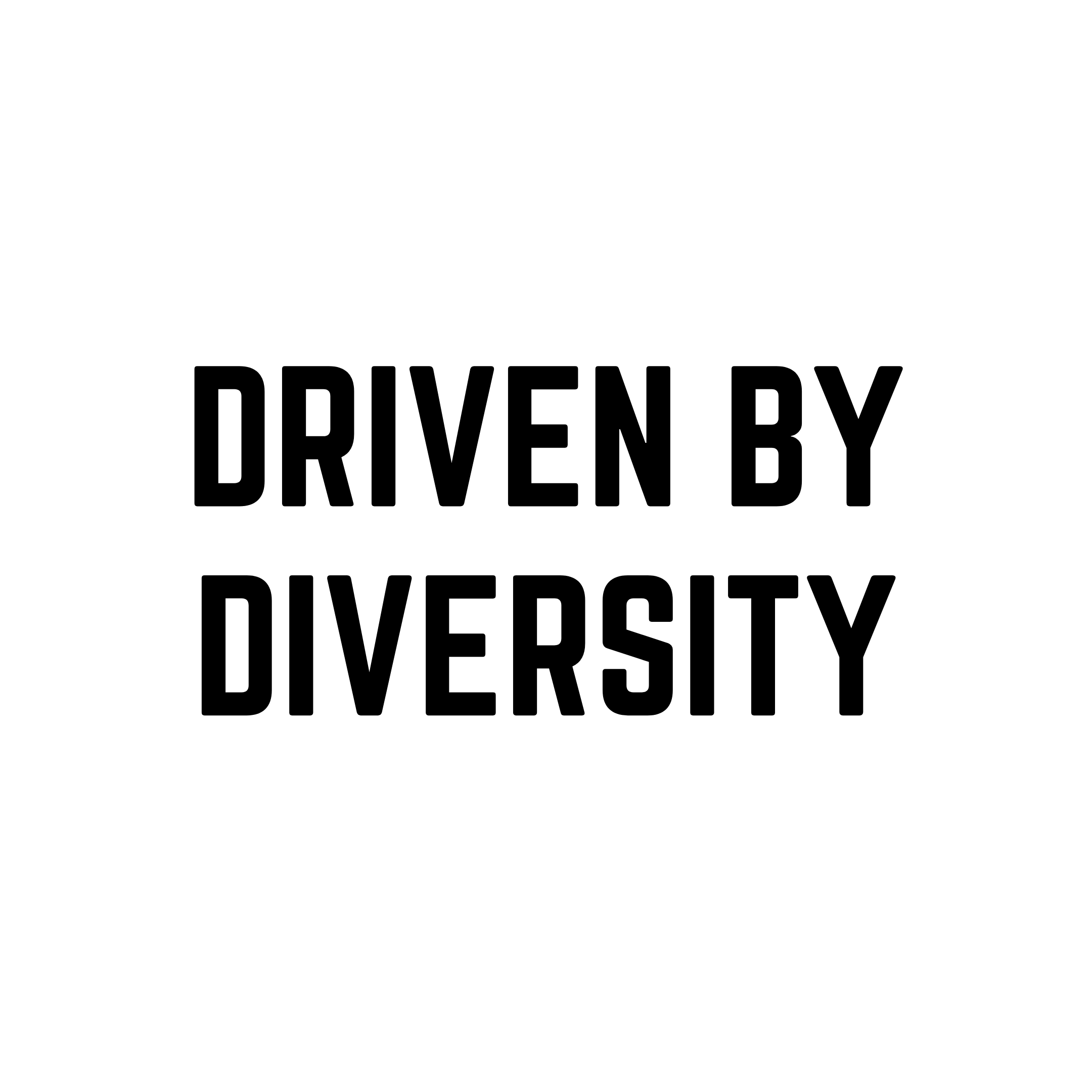 Logo DrivenByDiversity shop