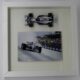 Framed Damon Hill Williams model