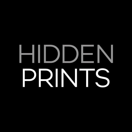 Logo Hidden Prints shop