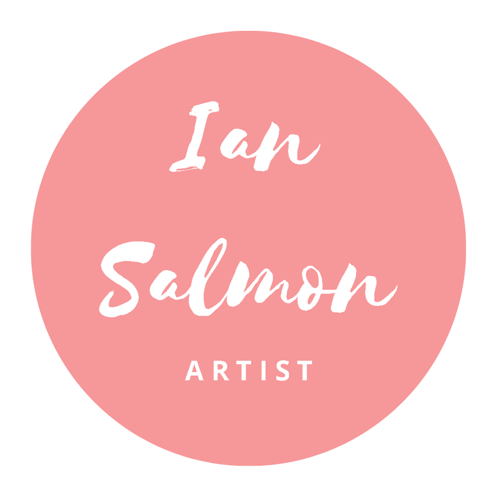 Logo Ian Salmon Art shop
