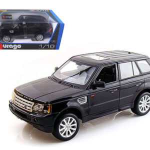 Range Rover Sport Black 1/18 Diecast Model Car by Bburago  by Diecast Mania
