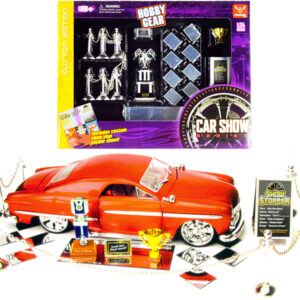 "Car Show Trophy Winner" Accessories Set for 1/24 Model Cars by Phoenix Toys  by Diecast Mania