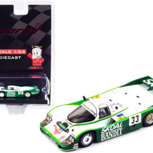 Porsche 956 #33 D. Hobbs - P. Streiff - S. van der Merwe 3rd Place 24H of Le Mans (1984) 1/64 Diecast Model Car by Sparky by Diecast Mania