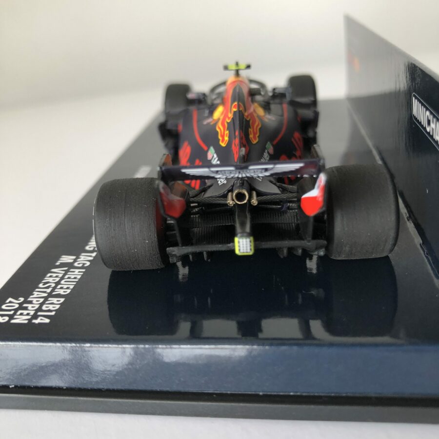 2018 Max Verstappen | Aston Martin Red Bull Racing Tag Heuer RB14 | Minichamps Diecast 1:43 Scale F1 Clothing