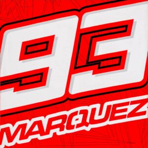 Marc Márquez 93 towel  by masterlap