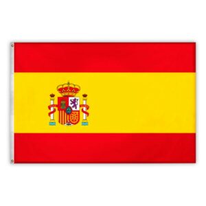 Spain flag Sports Car Racing Flags by masterlap