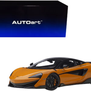 Mclaren 600LT Myan Orange and Carbon 1/18 Model Car by Autoart  by Diecast Mania