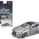 Lexus LC500 LB Works RHD (Right Hand Drive) Silver Metallic with Black Top and Graphics Limited Edition to 1200 pieces 1/64 Diecast Model Car by Era Car