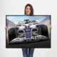 Pierre Gasly Super 2022 Alpha Tauri Racing Print - Formula 1 wall art poster