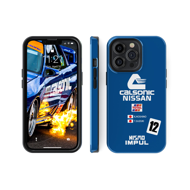 NISSAN GT-R CALSONIC IMPUL '08 livery Phone cases & covers Automotive