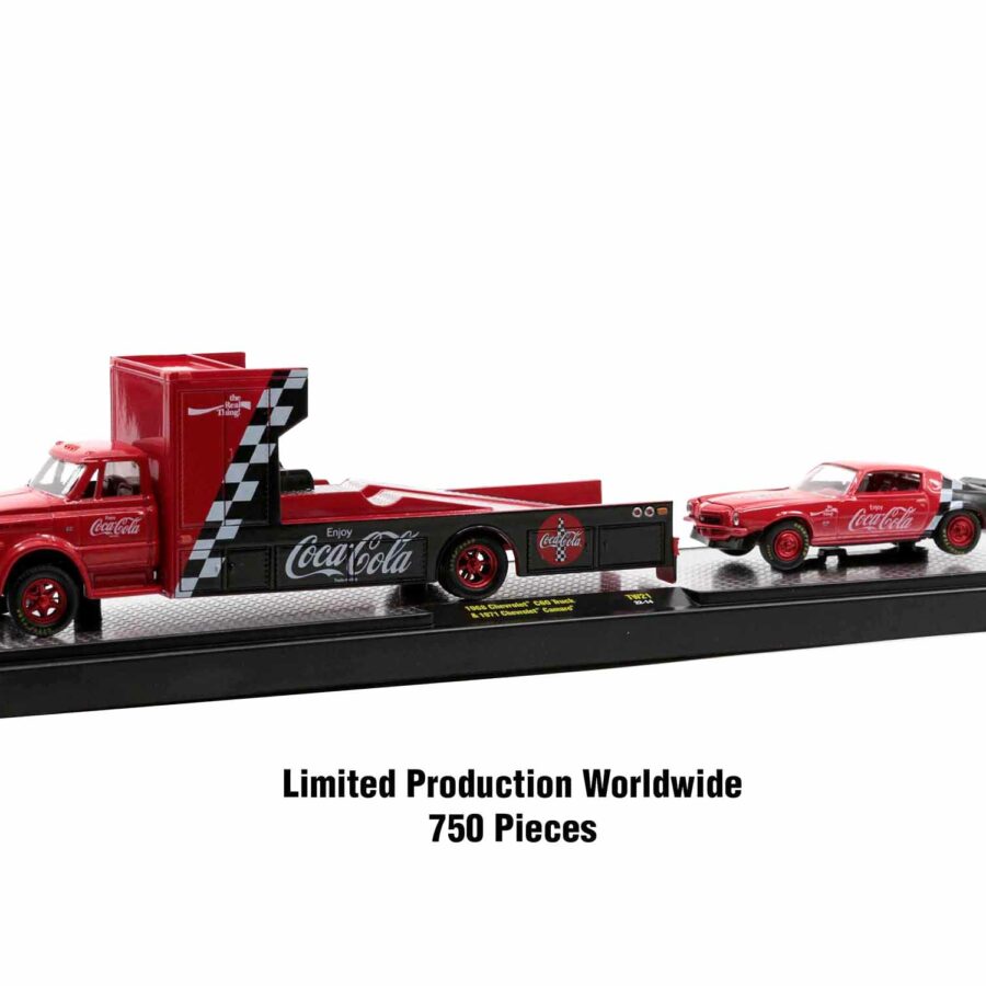 Auto Haulers "Sodas" Set of 3 pieces Release 21 Limited Edition to 8400 pieces Worldwide 1/64 Diecast Models by M2 Machines Automotive