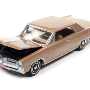 1964 Pontiac Grand Prix Royal Bobcat Saddle Bronze Metallic "Vintage Muscle" Limited Edition 1/64 Diecast Model Car by Auto World  by Diecast Mania
