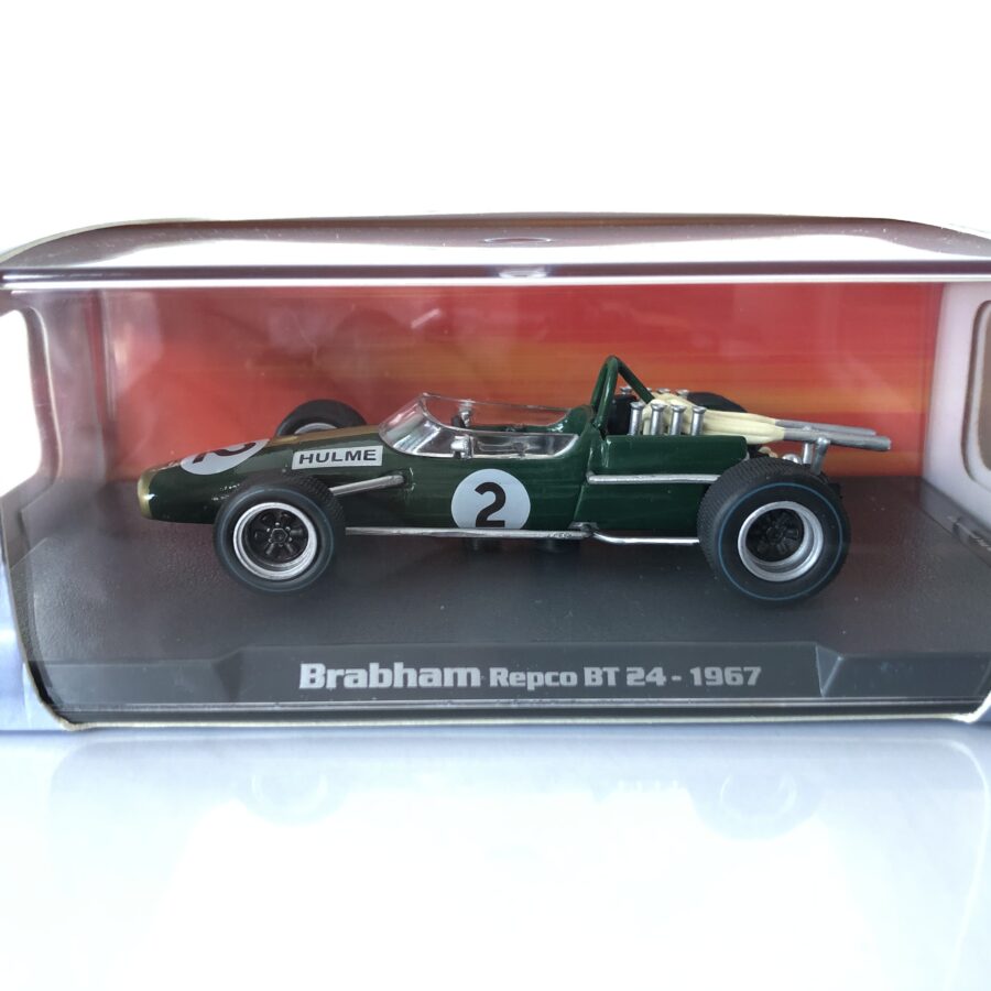 1967 Denny Hulme - Brabham Repco BT24 1:43 Atlas Editions F1 Model from the F1 Model Cars store collection.