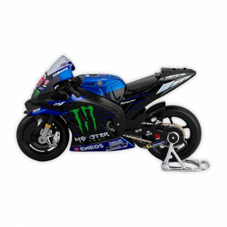 Miniature 1:18 Moto Monster Yamaha MotoGP 2022 'Fabio Quartararo' Sports Car Racing Clothing