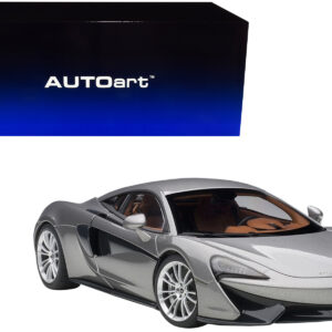 Mclaren 570S Blade Silver 1/18 Model Car by Autoart Sports Car Racing Model Cars by Diecast Mania