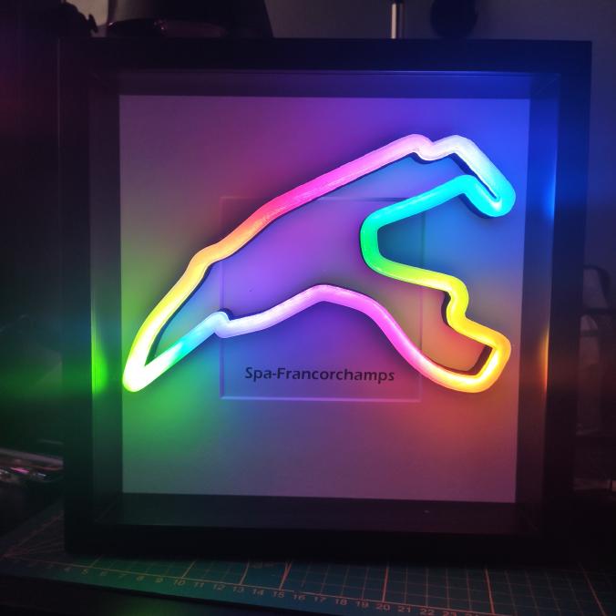 F1 Race circuit LED Model F1 Art