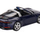 Porsche 911 Targa 4S Gentian Blue Metallic Limited Edition to 3000 pieces Worldwide 1/64 Diecast Model Car by True Scale Miniatures