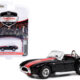 1965 Shelby Cobra 427 Black with Red Stripes (Lot #3002) Barrett Jackson "Scottsdale Edition" Series 11 1/64 Diecast Model Car by Greenlight
