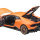 Lamborghini Huracan Performante Arancio Anthaeus / Matt Orange with Gold Wheels 1/18 Model Car by Autoart