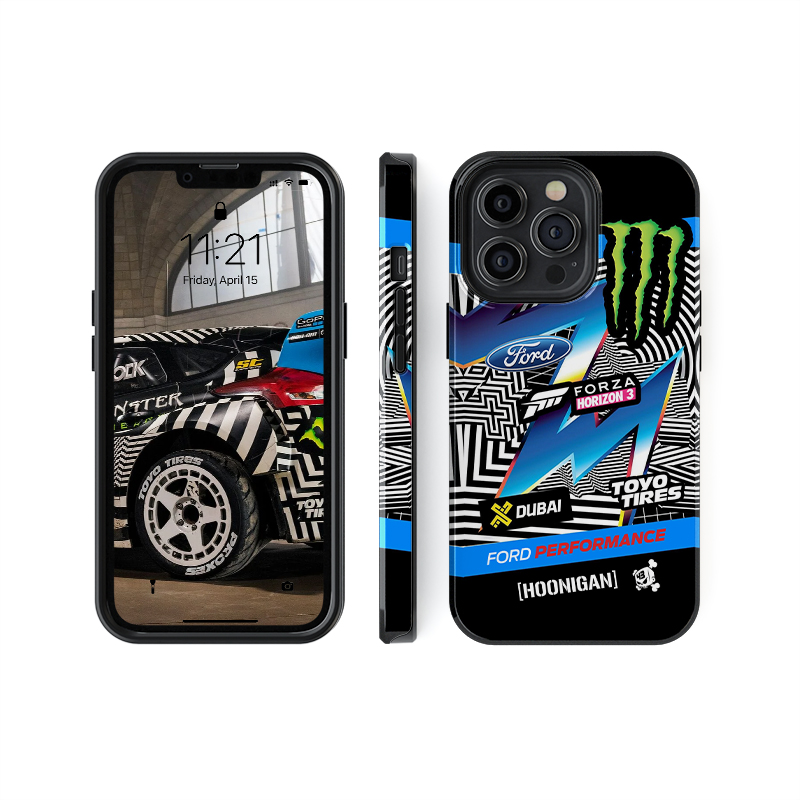 Ken Block Ford Fiesta RS Performance Gymkhana 8 Livery iPhone cases & covers | DIZZY Ford