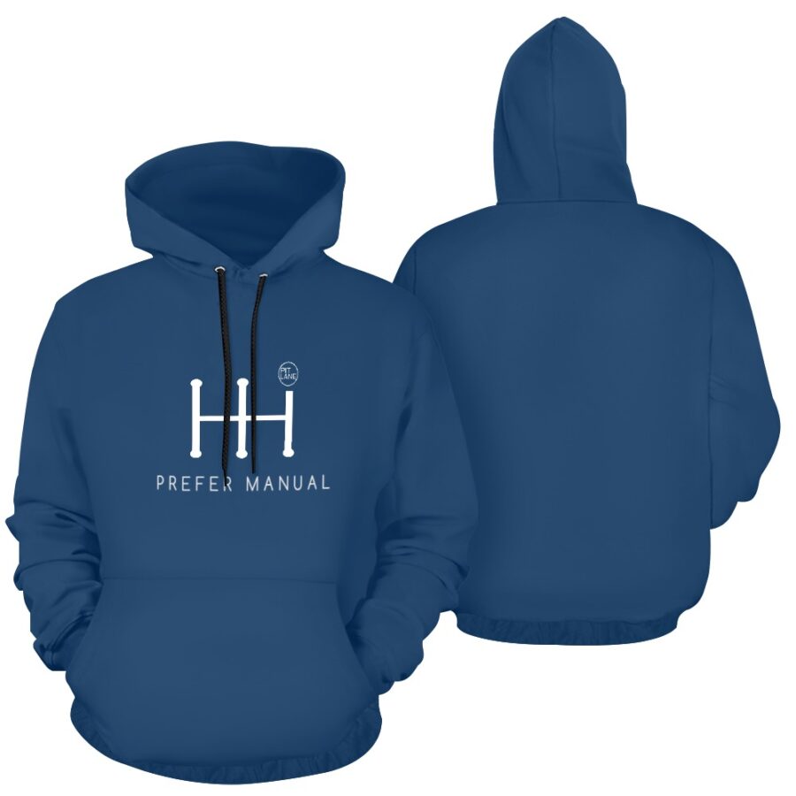 PIT LANE Hoodie - prefer H pattern - Navy from the Koenigsegg store collection.