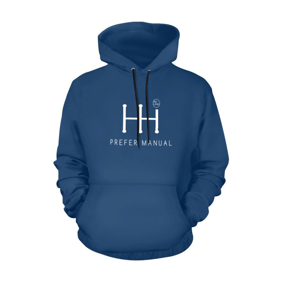 PIT LANE Hoodie - prefer H pattern - Navy from the Manor Racing F1 Team store collection.