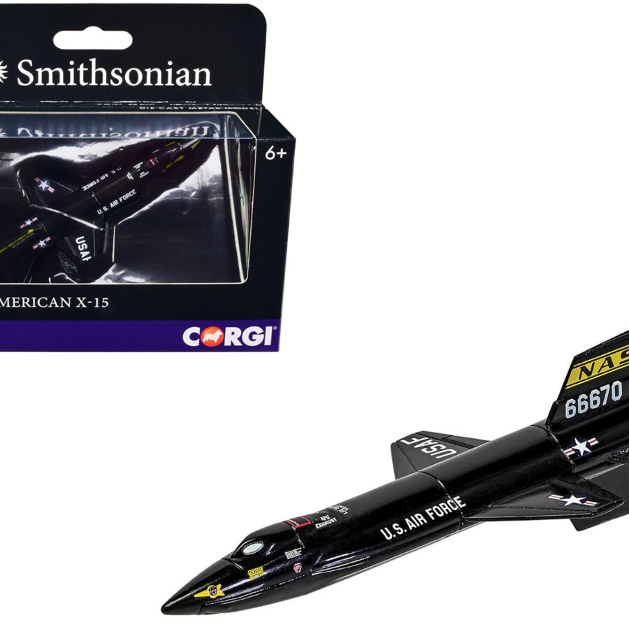 North American X-15 Rocket-Powered Aircraft "NASA - US Air Force" "Smithsonian" Series Diecast Model by Corgi Automotive