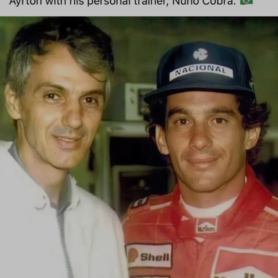 1988 Ayrton Senna OMP race used NOMEX signed Ayrton Senna